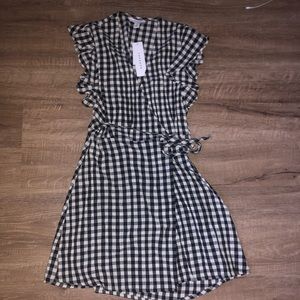 top shop gingham dress!